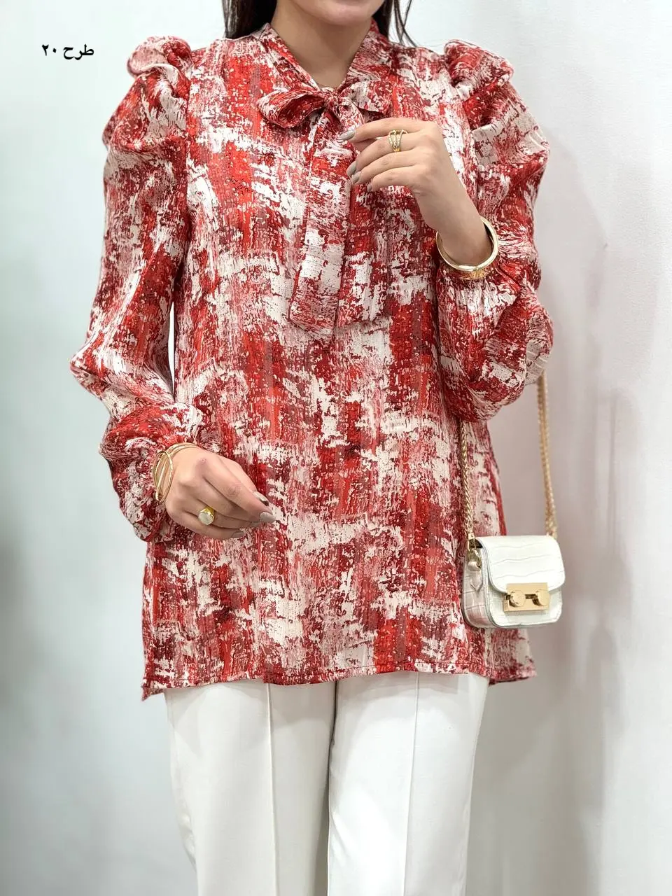 شومیزحریر مجلسی مهلا (4520)